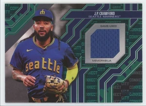 Swatch Topps City Connect 2025 J.P. Crawford Patch Mariners #CC-JPC C37 - Imagen 1 de 2