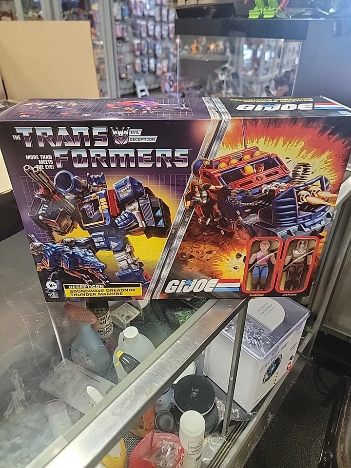 Decepticon Soundwave Dreadnok Thunder Machine | G.I. Joe | Transformers NISB - Image 1 of 4