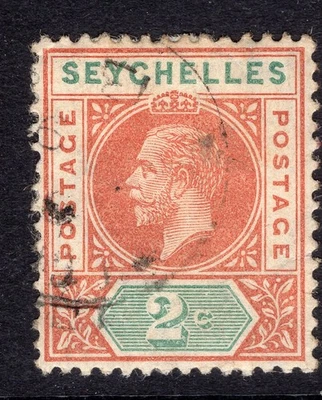 SEYCHELLES 1912 usado promedio SG 71 cv £8,50 Foto 1 de 2