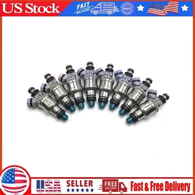 CONJUNTO 8 INJETORES DE COMBUSTÍVEL 23250-50010 FJ524 PARA 1990-1992 LEXUS LS400 4.0L V8 EUA - Imagem 1 de 4