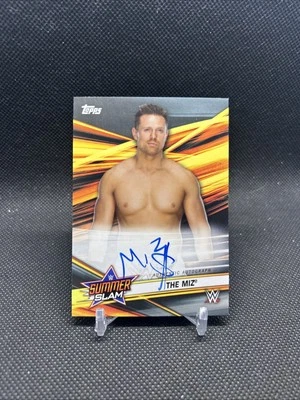 2019 Topps WWE SummerSlam THE MIZ Auto Autographs #OC-TM /25 - Image 1 of 4