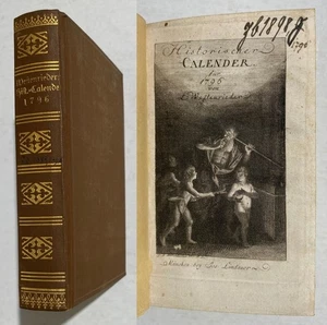 Westenrieder - Historischer Calender für 1796. Kalender - Picture 1 of 1