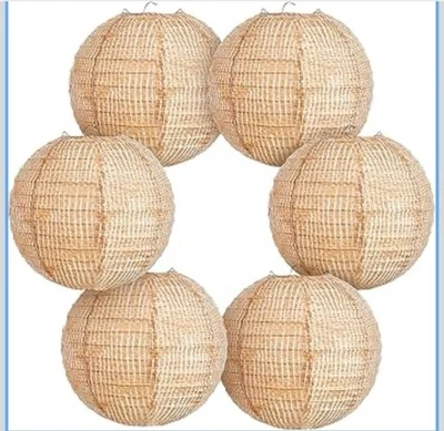 6 Pcs Round Chinese Paper Lanterns  Classroom Decor Classroom Birthday Party - Image 1 of 4