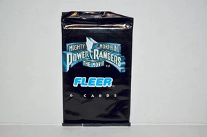 1995 Mighty Morphin Power Rangers The Movie Fleer Trading Cards 1 Pack 🔥 - Picture 1 of 2