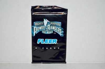 1995 Mighty Morphin Power Rangers The Movie Fleer Trading Cards 1 Pack 🔥 - Image 1 of 2