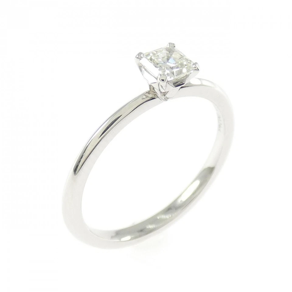 Auténtico anillo Tiffany Tiffany verdadero 0,24 quilates I vs1 3ext #260-007-198-7651 Foto 1 de 4