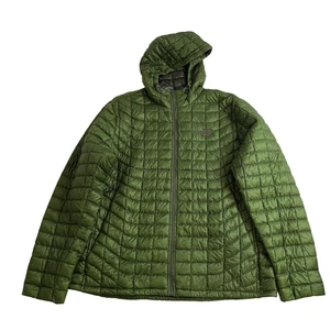 The North Face ThermoBall Giacca Uomo Extra Large Verde Tampone Isolato Luce - Foto 1 di 21