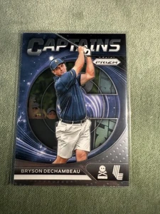 2024 Panini Prizm LIV Golf Bryson DeChambeau Silver Prizm Captains - Picture 1 of 2