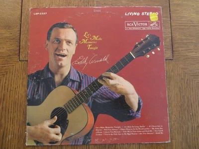 Eddy Arnold – Let's Make Memories Tonight - 1961 RCA LSP-2337 Vinyl LP G+/G+ Foto 1 de 4