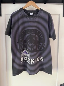 ⚾️ Vintage 1993 Bullseye Salem Sportswear Colorado Rockies - Men’s Large - Picture 1 of 10