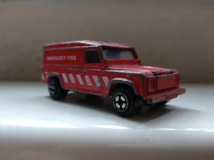 CORGI JUNIORS LAND ROVER EMERGENCY FIRE #270 - Picture 1 of 6
