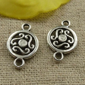 Envío gratuito 154 piezas plata tibetana bonitos conectores 19x12mm L-4228 - Imagen 1 de 4