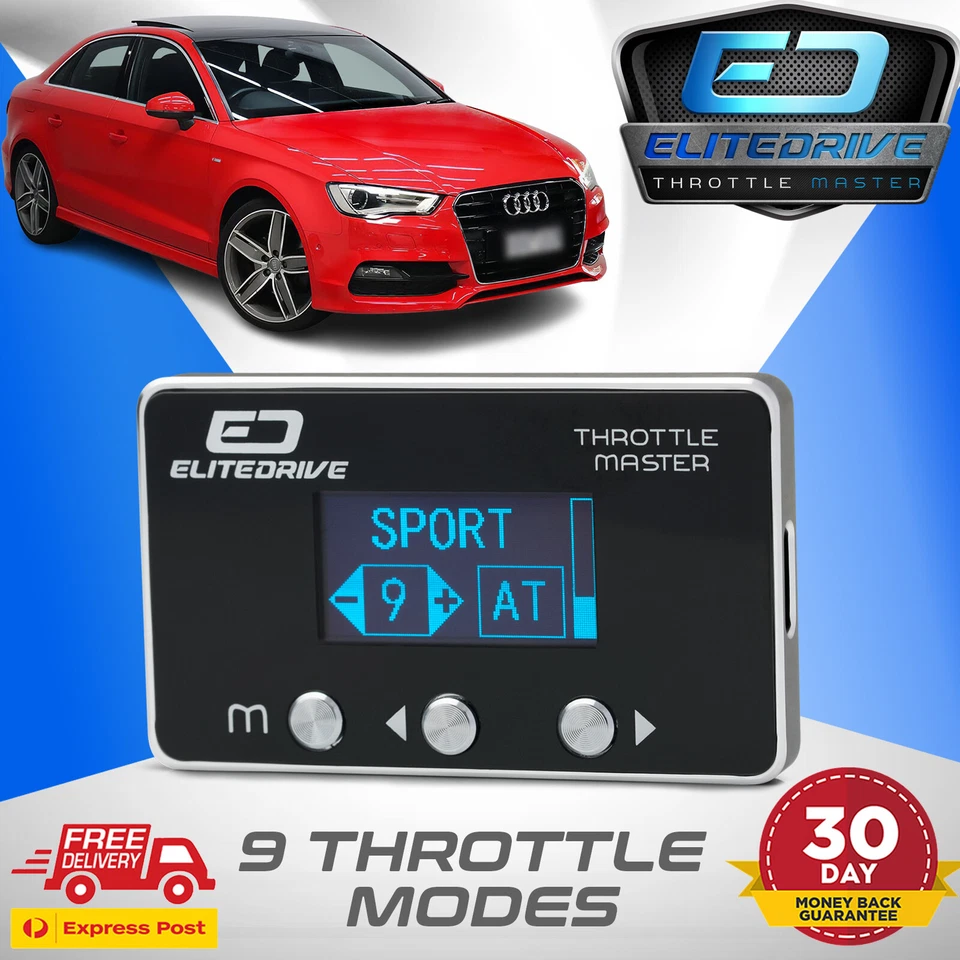 EliteDrive Throttle Controller Fits Audi A3 2004 - 2022 - 9 Modes - image 1 of 4
