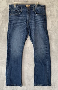 Wrangler 20X Mens Jeans 36x30 Blue Vintage Boot Style 42 Relaxed Fit Dark Wash - Picture 1 of 12