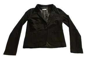 Damenjacke, Blazer, Jackett, H&M, Gr. 158, schwarz, Mischgewebe - Bild 1 von 1