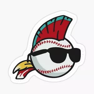 Wild Thing 2" Vinyl Stickers ~ Major League ~ Cleveland Indians - Picture 1 of 1