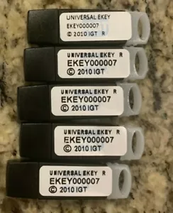 1 IGT CONFIGURATION USB KEY 7 BRAND NEW UNIVERSAL EKEY EKEY000007 NEVER USED - Picture 1 of 2