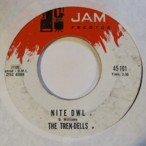 (45) (Hear) The Tren-Dells - "Nite Owl" - (KY) Doo-Wop / Rhythm & Blues (1962) - Picture 1 of 2