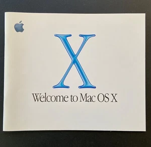 Welcome to Mac OS X • Apple Macintosh • 2001 • Software Booklet • 034-1068-A - Picture 1 of 8