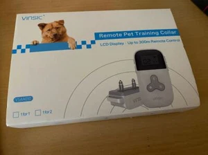 New Up to 100FT Remote Dog Training Collar Rechargeable Pet Trainer LCD Display - Picture 1 of 2