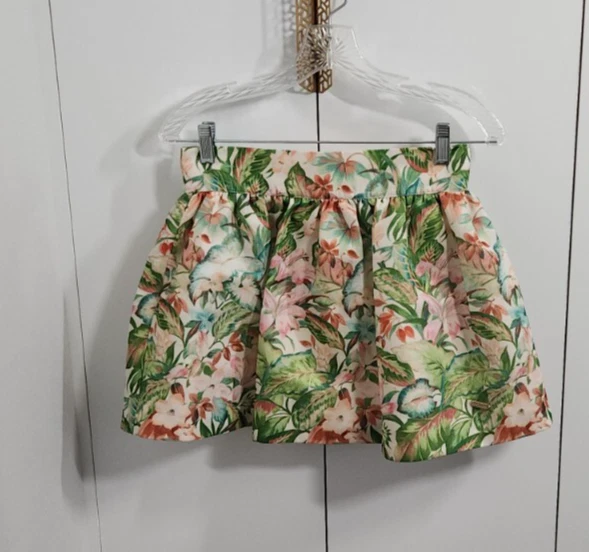 Pili Carrera Girls Skirt Size 12 Floral Short - Image 1 of 4