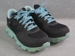 Black Timberland Pro Women's Powertrain Anti-Fatigue ESD Alloy Toe Shoes Size 9M - Picture 1 of 12