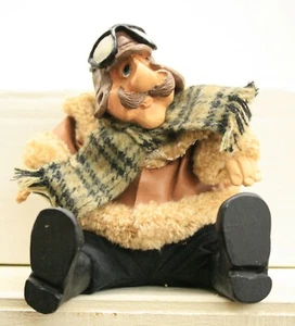 De Colección Kathleen Kelly Critter Factory - Russ Berrie - Errol the Pilot - Country Folks - Imagen 1 de 1