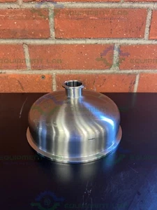 Stainless Steel Cylindrical Reducer 1 1/2" to 8 1/2" Sanitary Fittings - Picture 1 of 7