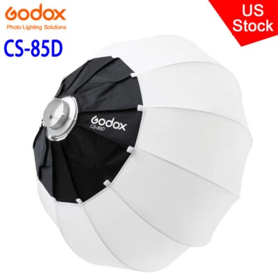 US Godox CS-85D 85cm Bowens Lantern Softbox Foldable Quick-install Flash Softbox - Image 1 of 4