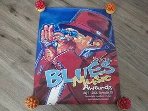 ORIGINAL 2006 BLUES MUSIC AWARDS MEMPHIS TN POSTER 24" X 18" - Bild 1 von 1