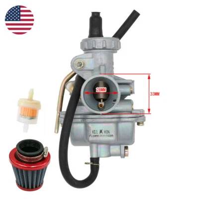 Carburador y filtro de aire PZ20 para Honda XR80 XR80R XL70 SL70 XL80S CRF80F Foto 1 de 4