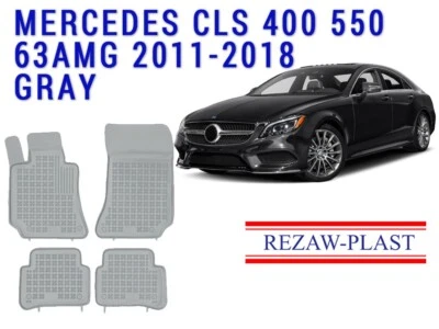 REZAWPLAST Floor Mats for 2011-2018 Mercedes Benz CLS Car Mats C218 All Weather Foto 1 de 4