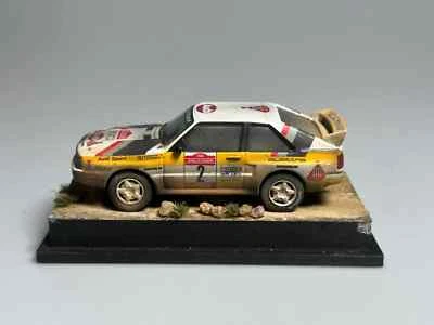 Audi Quattro rally 1:43 -Personalizzata a mano - Immagine 1 di 4