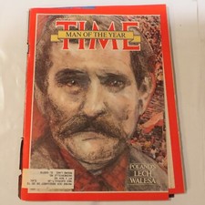 Time Magazine January 4, 1982 Man of the Year Poland's Lech Walesa F1