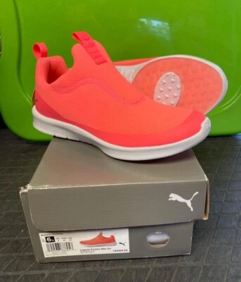 Puma Womens Laguna Fusion Slip On Golf Shoes Spikeless Ignite Pink New 6.5 Foto 1 de 4