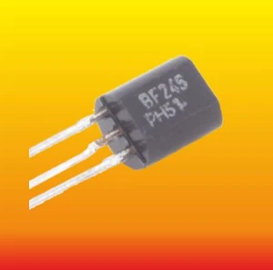 5 x BF245B N-KANAL SILIKON FELDEFFEKTTRANSISTOR PHILIPS 300mW TO-92 - Bild 1 von 2