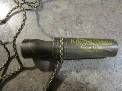 Knight & Hale Pocket Series Single Reed Duck Call call with lanyard EUC - Image 1 of 4