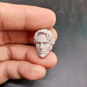 1/10 Scale Age Of Ultron The Quicksilver Head Sculpt Unpainted Fit 7"Neca Figure - Picture 1 of 3