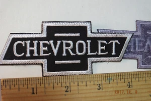 Chevrolet Chevy Bowtie Iron-On Embroidered Patch 4.25x1.75" - Picture 1 of 1