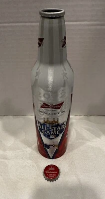 Budweiser 2012 Edición Limitada MLB Juego de Estrellas ¡Lata Alta de Cerveza Vacía! ¡Bonito!👀🔥 Foto 1 de 4