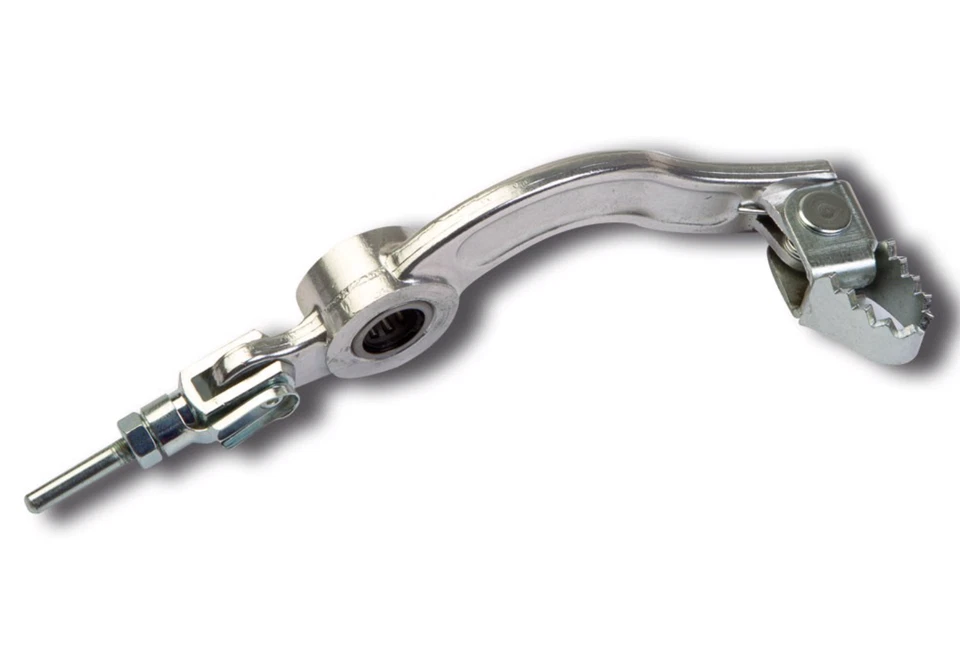 Pedale Leva Freno Posteriore ARGENTO per Moto Sherco Anni Produzione 2000-2013 - Immagine 1 di 1