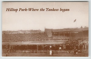 Cartolina editore di Hilltop Park nel 1923 a New York, NY. - Foto 1 di 2