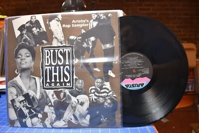 Serious-Lee-Fine Arista’s Rap Sampler Bust This Again LP Arista ADP-2007 Stereo - Image 1 of 2