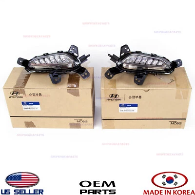 Luz antiniebla diurna izquierda + derecha OEM Elantra GT Hatchback 2018-2020 Foto 1 de 2