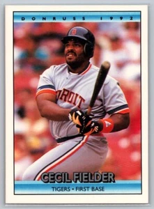 1992 Donruss Cecil Fielder #206 - Bild 1 von 2