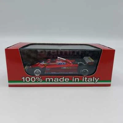 Brumm Ferrari 126CK turbo Test Monza 1981 Villeneuve/Pironi R390B 1:43 MIB - Immagine 1 di 4