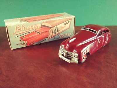 Seltene Version 1950er Schuco 1750 Maybach Blechspielzeug mit OVP - Bild 1 von 4