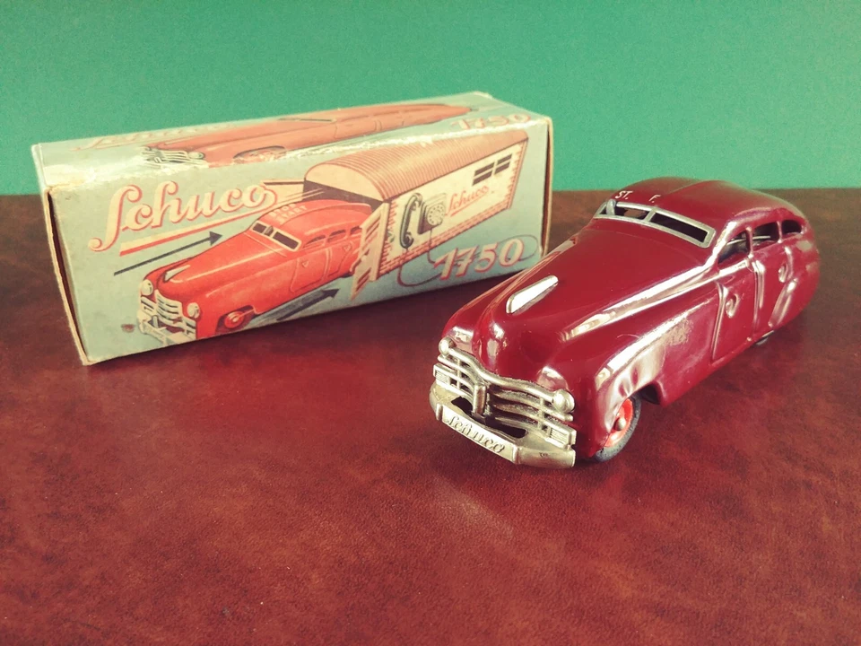 Seltene Version 1950er Schuco 1750 Maybach Blechspielzeug mit OVP - Bild 1 von 4