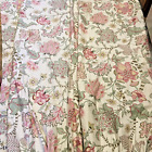 P Kaufmann 'Clarice in English Cream' Linen-Rayon Floral Drape Panel - 96"L x 73