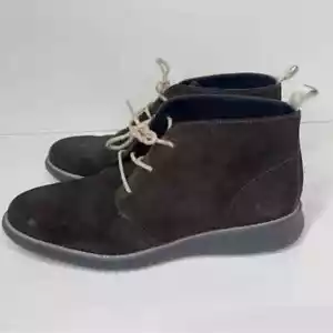 Stivali Chukka Cole Haan Uomo 11.5 2 Zerogrand Nero Noce Calamita Eleganti Casual - Foto 1 di 10